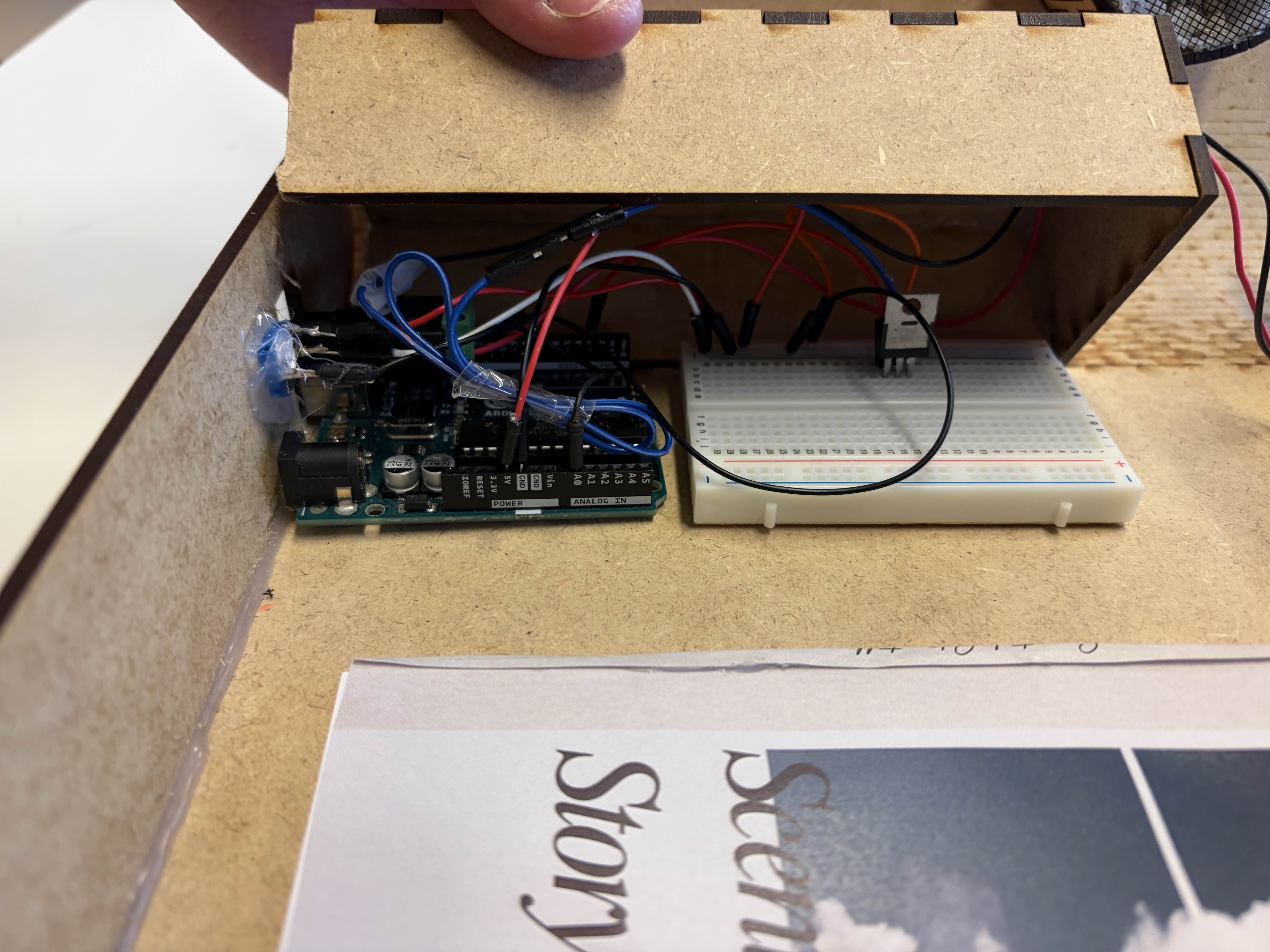 Prototype electronics detail
