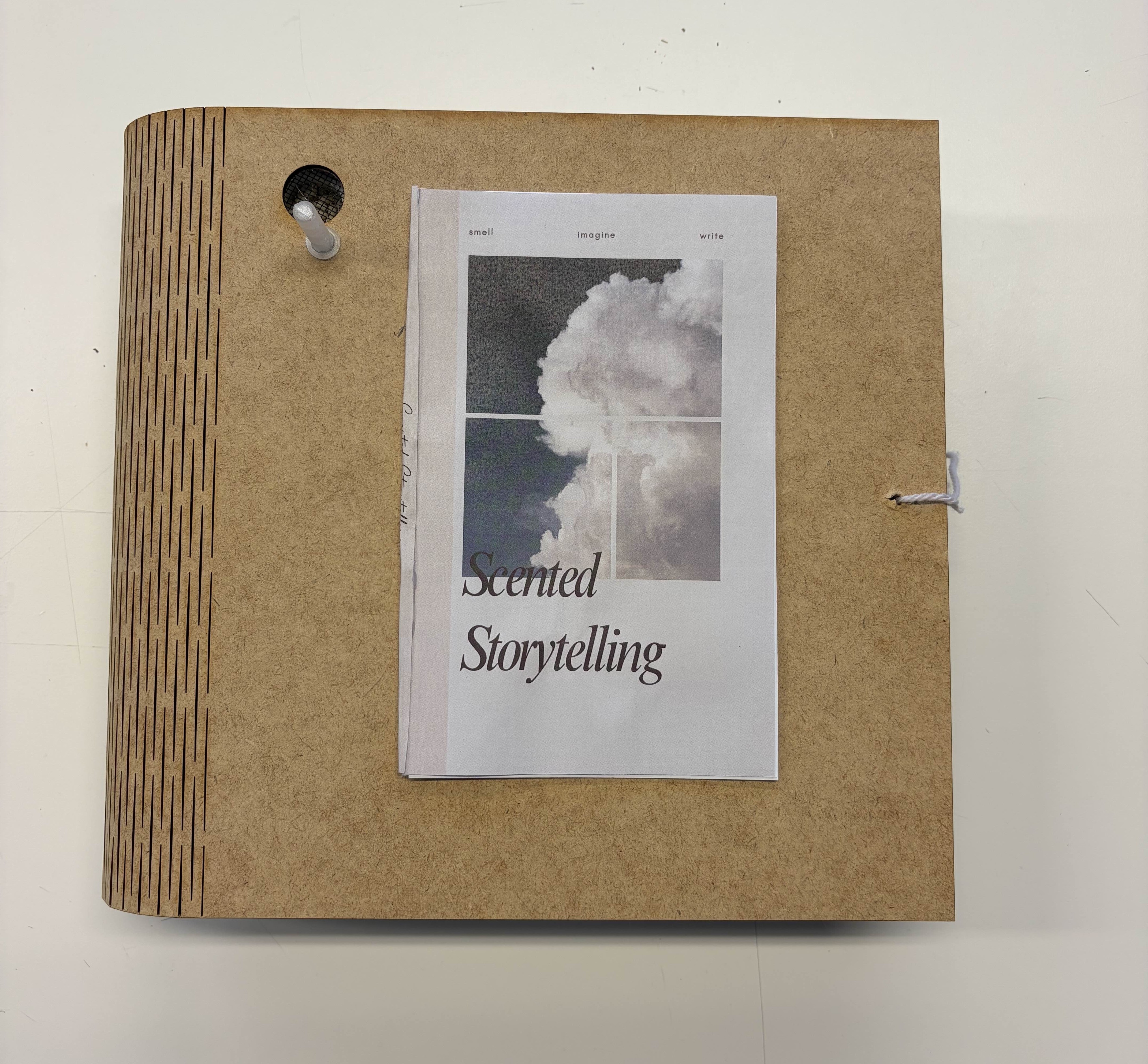 Physical scent storytelling prototype