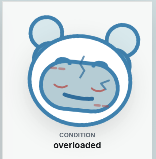 Exhausted AI overloaded condition state