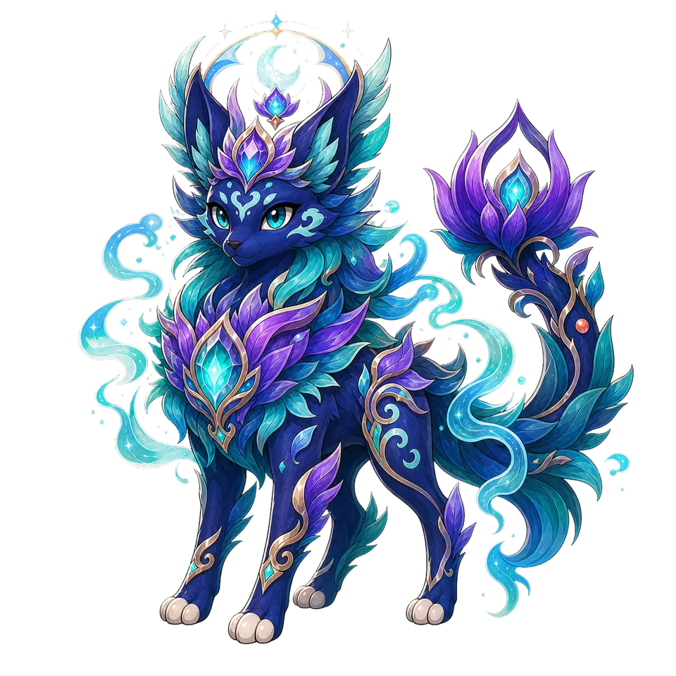 Nymbloom in its luminous final form